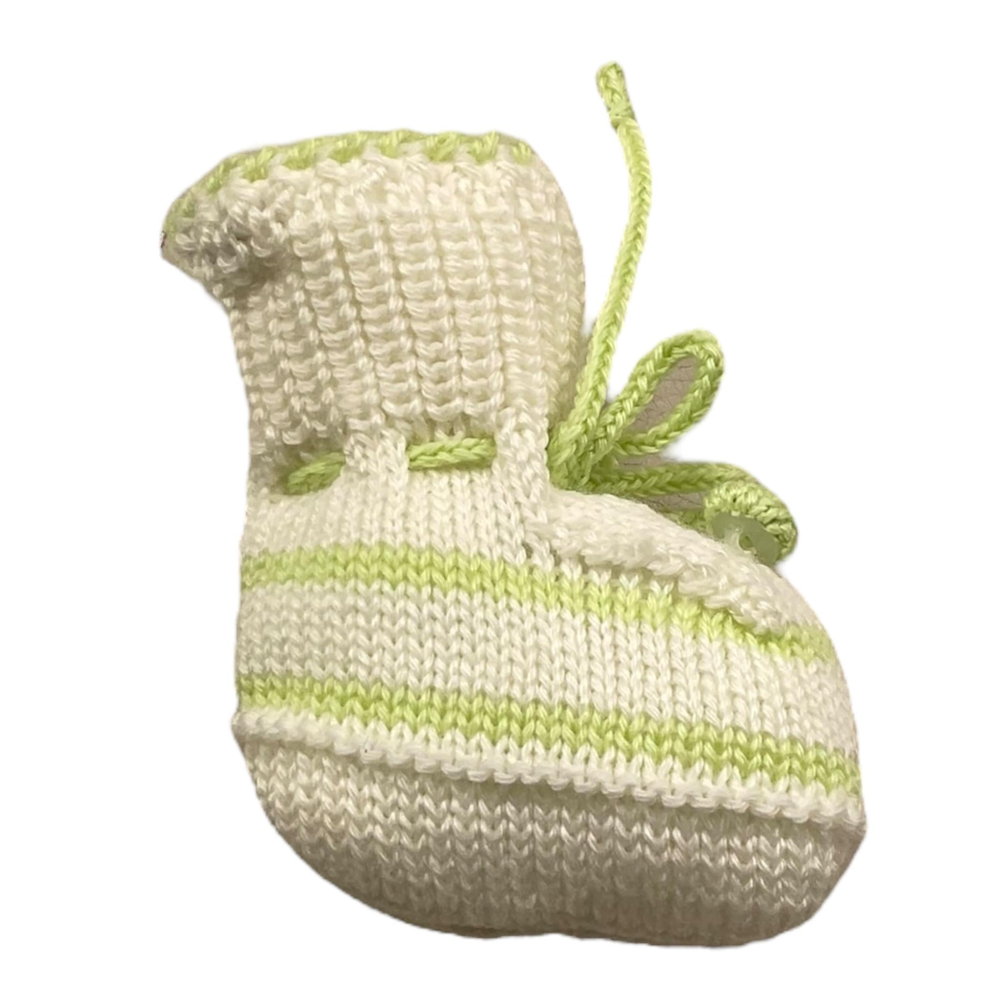 JOLIE JULIET babbucce tinta unita con fiocco in contrasto Panna per Neonata DEBUSSY PANNA JOLIE JULIET 