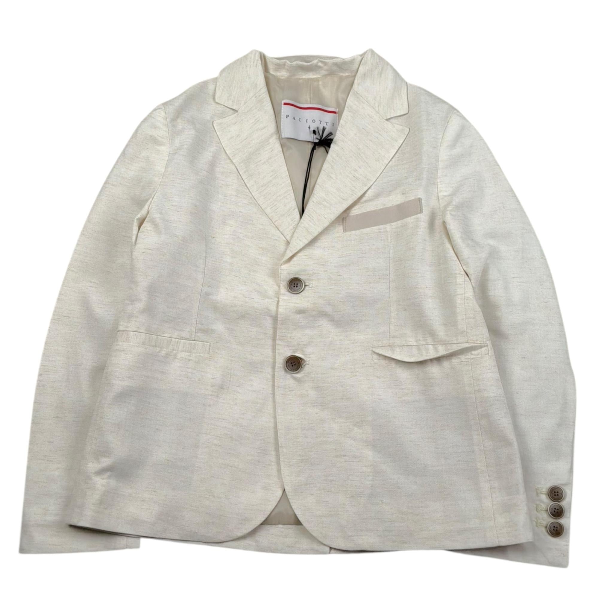 Cesare Paciotti Giacca Tinta Unita con Bottoni per Bambino GIP5150JX BEIGE CESARE PACIOTTI 