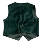 PAIO CRIPPA gilet tinta unita in camoscio Verde per Neonato GILETN VERDE PAIO CRIPPA 