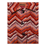 MISSONI cappotto tinta unita con bottoni e fantasia Arancione per Bambina MV24A30 ARANCIONE MISSONI 