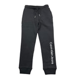 CALVIN KLEIN pantalone modello tuta tinta unita con elastico in vita Nero per Bambino U00681J NERO CALVIN KLEIN 