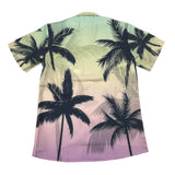 Louis Dieudonne' Half Sleeve Shirt Multicolor Palm Pattern For Boys