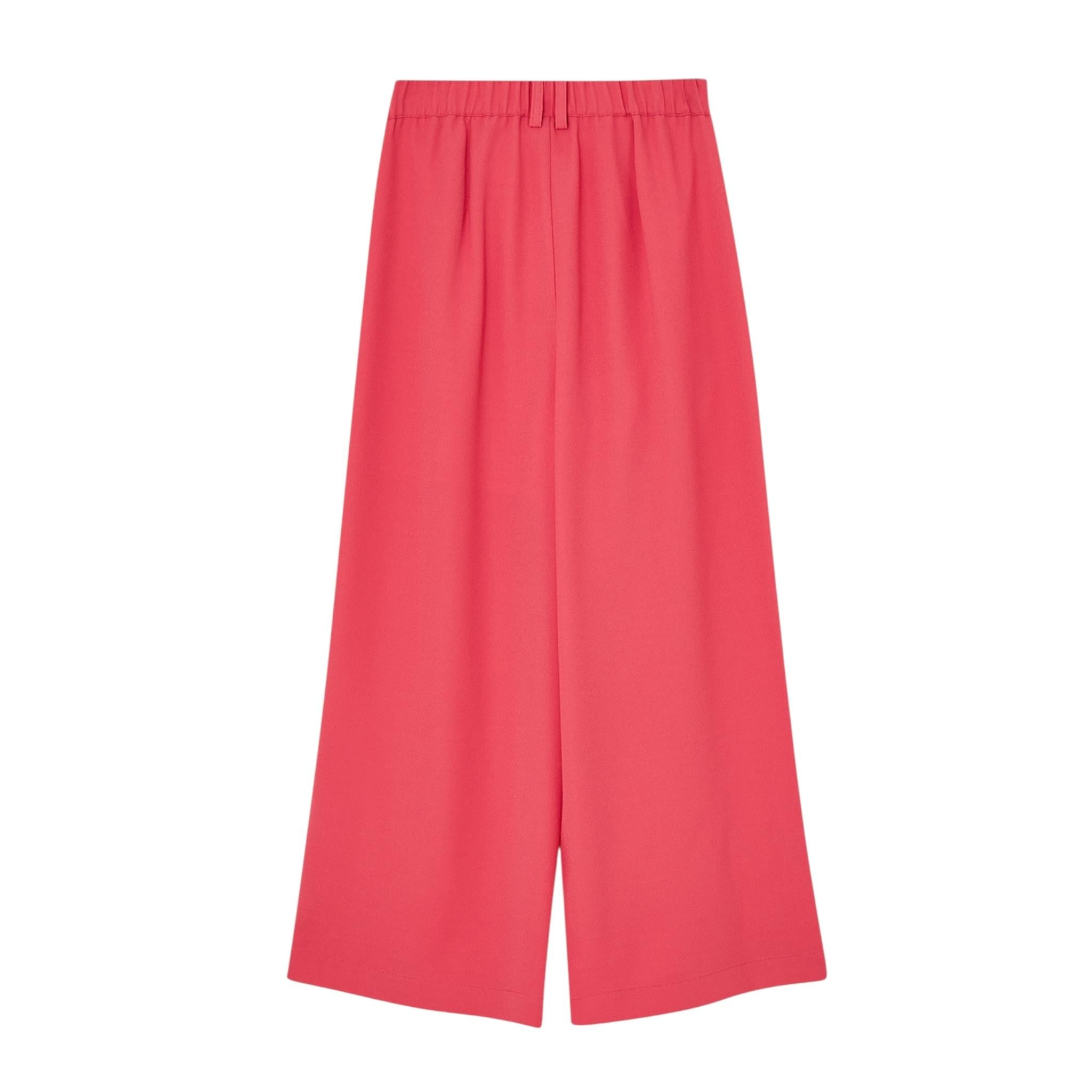 Liu Jo Pantalone Tinta Unita Moodello A Palazzo per Bambina GA5032 SALMONE LIU JO 