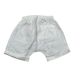 Zhoe & Tobiah Bermuda Tinta Unita con Elastico In Vita per Neonato LN3B PANNA ZHOE & TOBIAH 