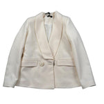 Fun & Fun Giacca Tinta Unita Doppiopetto per Bambina FCJJK01126 CREMA FUN & FUN 