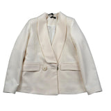 Fun & Fun Giacca Tinta Unita Doppiopetto per Bambina FCJJK01126 CREMA FUN & FUN 