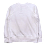 Moschino Felpa Chiusa Girocollo Tinta Unita con Logo per Bambino HUF09M BIANCO MOSCHINO 