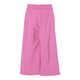 Ralph Lauren Pantalone Tinta Unita Modello A Palazzo per Bambina 313957843002 FUXIA RALPH LAUREN 