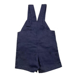 Tartine Et Chocolat Plain Dungarees With Contrast Buttons Blue For Newborns
