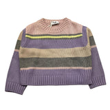 IL GUFO maglia gircollo fantasia a righe Multicolor per Neonata A24AMA458EM109 MULTICOLOR IL GUFO 