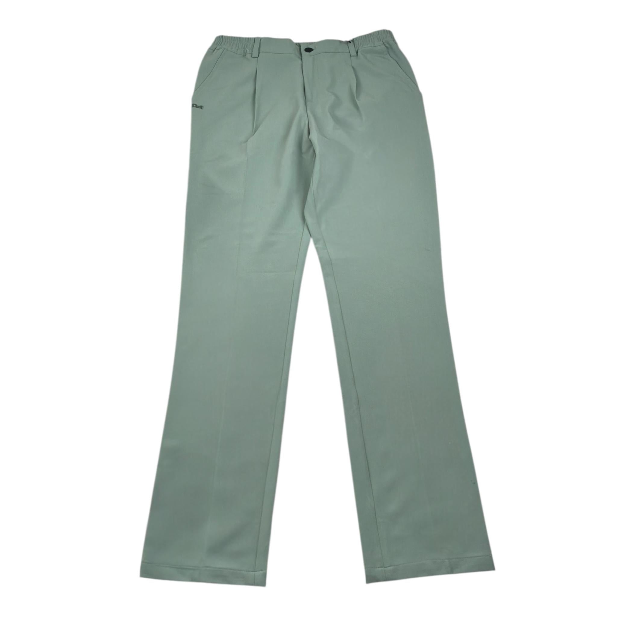Daniele Alessandrini Pantalone Tinta Unita con Elastico In Vita per Bambino 1235P00030 VERDE DANIELE ALESSANDRINI 