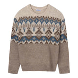 MAYORAL maglia girocollo con ricami Beige per Bambina 7304 BEIGE MAYORAL 