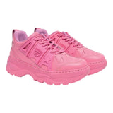 Chiara Ferragni Sneakers Solid Color With Logo And Laces Fuchsia For Girls