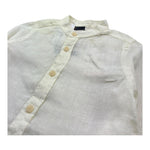 Saint Barth Camicia Tinta Unita con Stampa per Bambino 00814LL GIALLO SAINT BARTH 