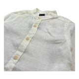 Saint Barth Camicia Tinta Unita con Stampa per Bambino 00814LL GIALLO SAINT BARTH 