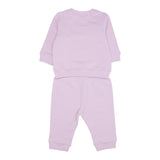 K-WAY completo 2 pezzi felpa-pantalone tinta unita Lilla per Neonata K41384W LILLA K-WAY 
