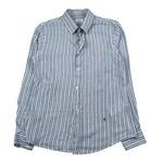 Manuel Ritz Camicia Manica Lunga Fantasia A Righe per Bambino MR2930 AZZURRO MANUEL RITZ 