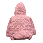 MONO STAR giubbino tinta unita con zip e cappuccio Rosa per Neonata MS5209 ROSA MONO STAR 