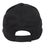 Moschino Berretto Tinta Unita con Stampe Logo per Neonato HOX00W NERO MOSCHINO 