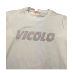 VICOLO shirt girocollo tinta unita cn logo Bianco per Bambina 3141M00077 BIANCO VICOLO 