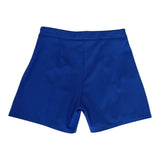Gaelle Short Solid Color with Contrast Buttons Blue for Girls