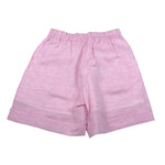 Kaos Short Tinta Unita con Elastico In Vita per Bambina KS122 ROSA KAOS 