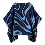 EMILIO PUCCI mantella tinta unita con fantasia Blu per Bambina PT2A90 BLU EMILIO PUCCI 