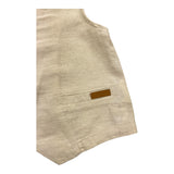 Losan Solid Color Beige Vest for Boys