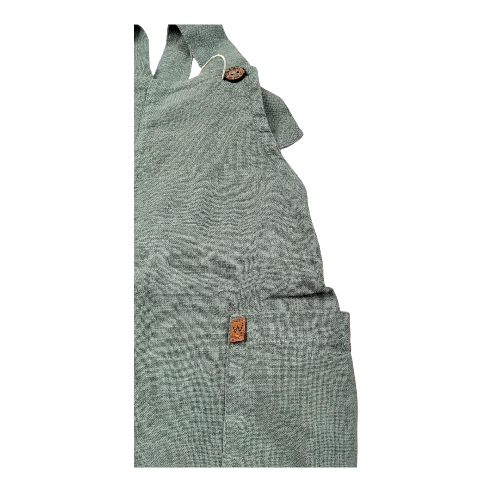 Wedoble Salopette Tinta Unita per Neonato V2508905T VERDE WEDOBLE 
