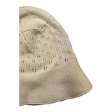 Wedoble Plain Beige Lace Hat For Baby Girl