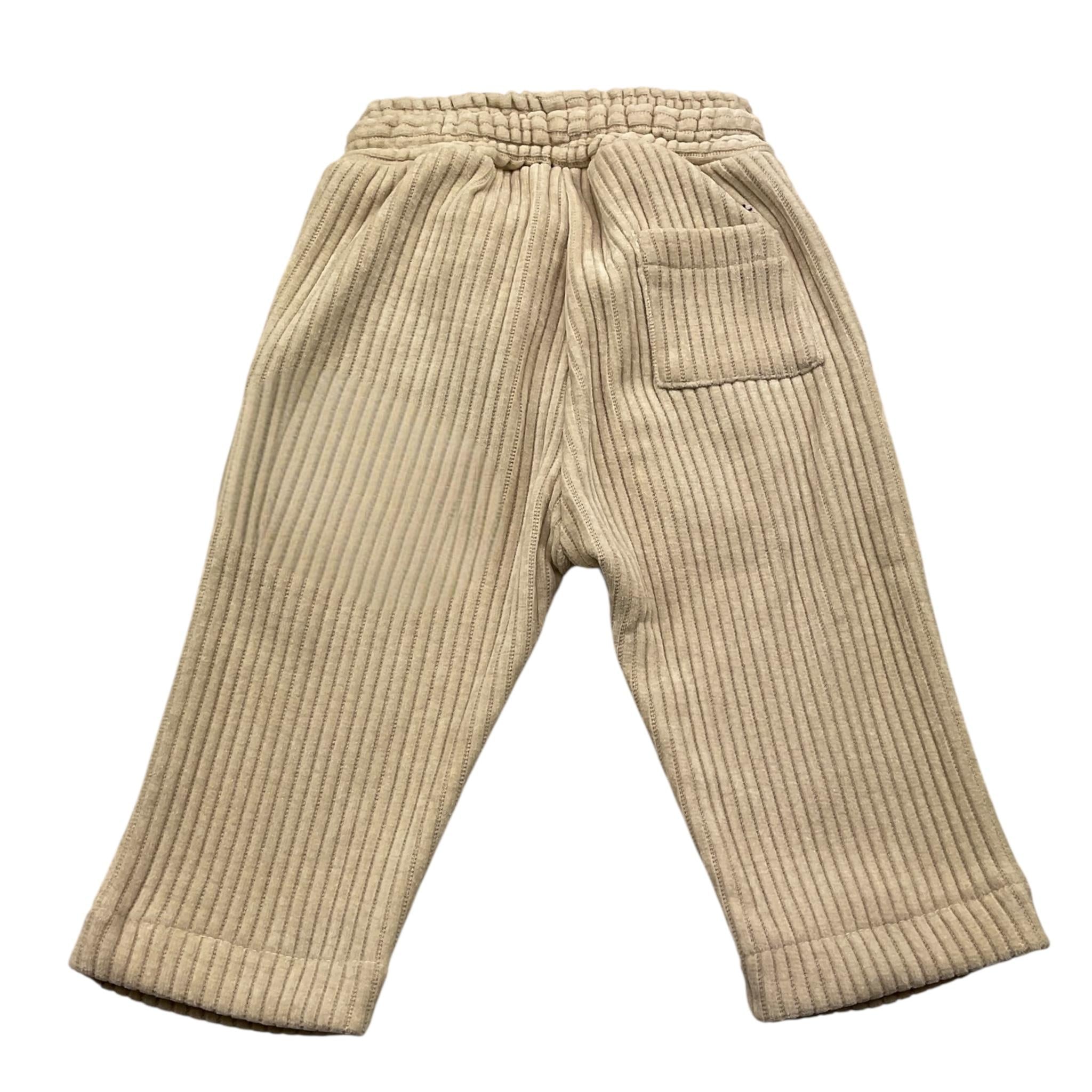 MANUEL RITZ pantalone tinta unita con elastico in vita Beige per Neonato MR2826NX BEIGE MANUEL RITZ 