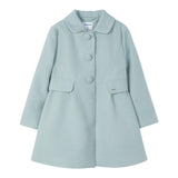 MAYORAL cappotto tinta unita cn finte tasche Azzurro per Bambina 4484X AZZURRO MAYORAL 