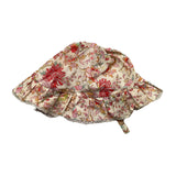 Tartine Et Chocolat Plain Floral Pattern Cream Hat For Baby Girl