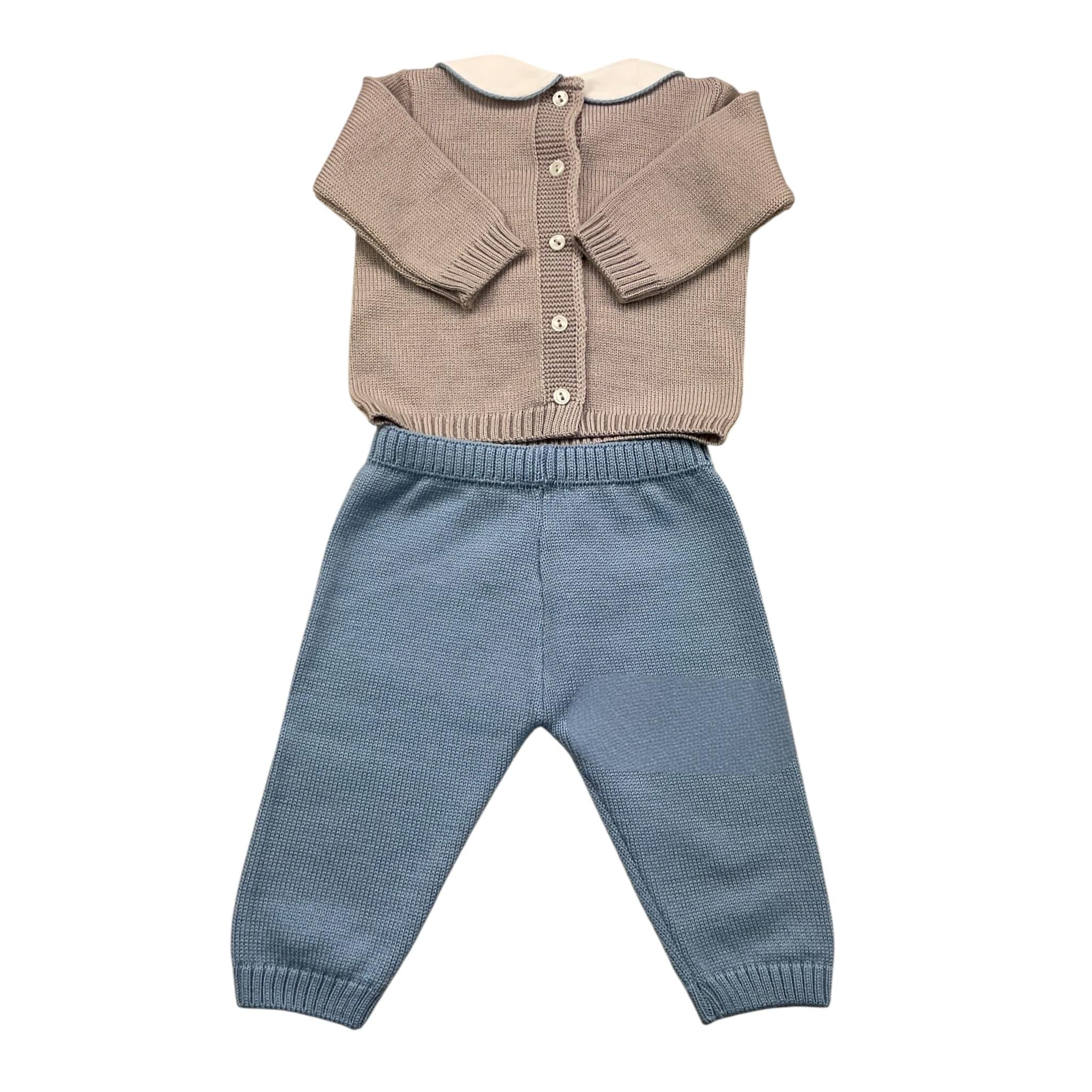 BABY LORD completo2 pezzi maglia-pantalone Azzurro per Neonato 5222 AZZURRO BABY LORD 