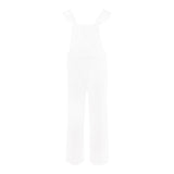 Saint Barth Tuta Intera Tinta Unita Traforata per Bambina TEM001 BIANCO SAINT BARTH 