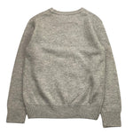 SAINT BARTH maglia tinta unita con stampa Grigio per Bambino WOODSTOCK GRIGIO SAINT BARTH 