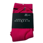 John Richmond Calzini Tinta Unita con Logo per Bambina RGP26020CZ MAGENTA JOHN RICHMOND 