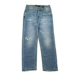 Madd Jeans Inta Unita 5 Tasche Azzurro per Bambino MAB2010 AZZURRO MADD 