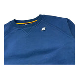 K-Way Maglia Tinta Unita Girocollo con Logo per Bambino K2148LWX BLU K-WAY 