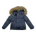 URCHIN giubbino tinta unita con zip e cappuccio Blu per Neonato YC3153 BLU URCHIN 