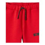 IL GUFO pantalone tuta tinta unita con stampa logo Rosso per Bambino A24PL398M0136 ROSSO IL GUFO 