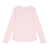 GUESS shirt girocollo tinta unita con stampa Rosa per Bambina K4YI06KAPO0JX ROSA GUESS 