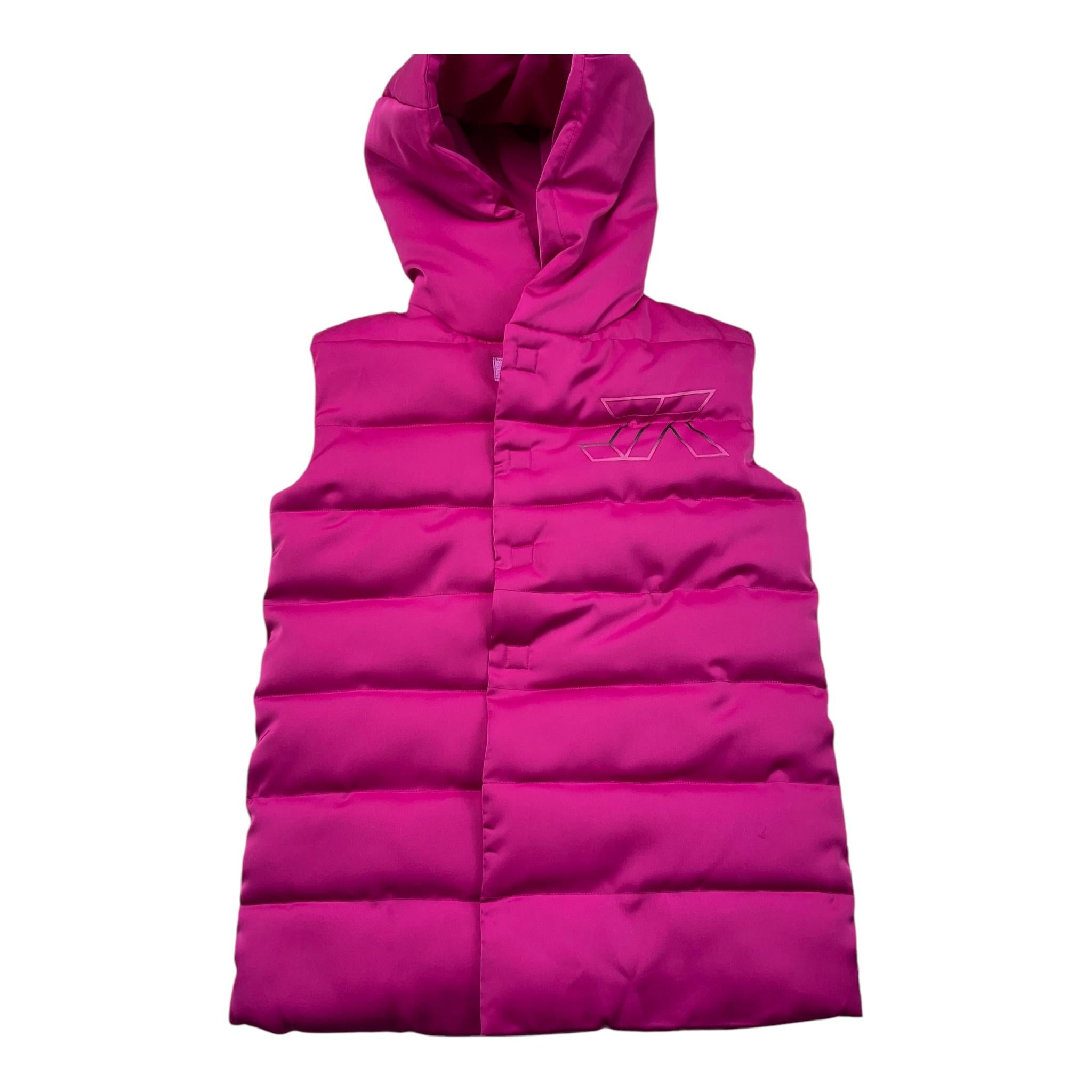 JOHN RICHMOND smanicato tinta unita con cappuccio Fuxia per Bambina RGA25221 FUXIA JOHN RICHMOND 