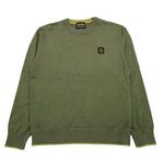 REFRIGIWEAR maglia girocollo tinta unita con logo Verde per Bambino RW747 VERDE REFRIGIWEAR 