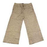 Little Bear Beige Palazzo Pants Solid Color For Girls