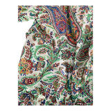 Etro Half Sleeve Dress Multicolor Fantasy Print For Girls