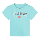 Timberland Completo 2 Pezzi T-Shirt-Bermuda per Neonato T60133 AZZURRO TIMBERLAND 