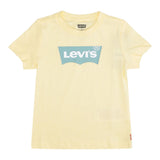 Levi'S T-Shirt Girocollo tinta unita con Logo Giallo per Bambino 6E8157JXXXX GIALLO LEVI'S 
