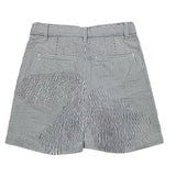 Aspesi Bermuda Shorts Plain With Striped Pattern And Adjustable Waist White For Boys