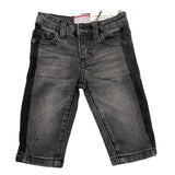 CESARE PACIOTTI jeans tinta unita con girovita regolabile Nero per Bambino PTP5361B NERO CESARE PACIOTTI 